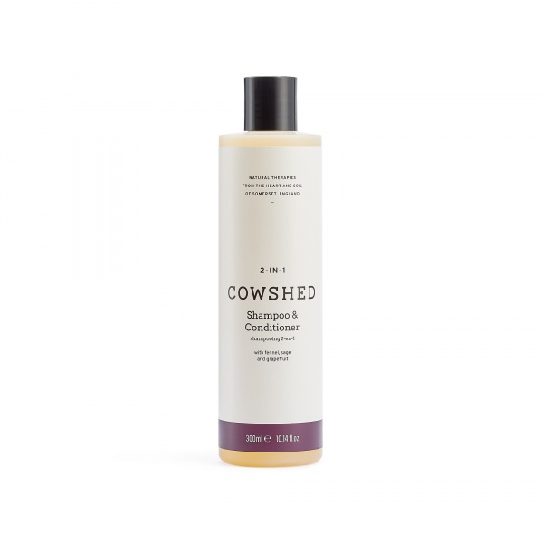 Cowshed 2-In-1 Shampoo & Conditioner (Bullocks 2-in-1 Shampoo & Conditioner) 300ml