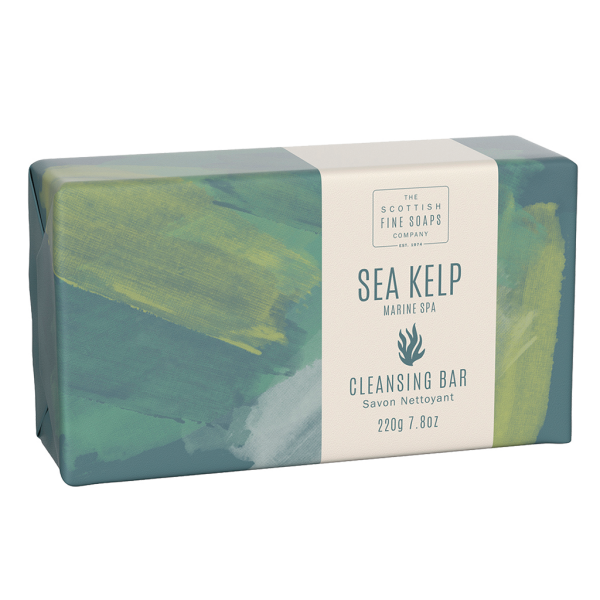 Scottish Fine Soaps Sea Kelp - Marine Spa Cleansing Bar 220g