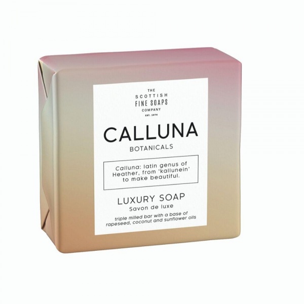 Scottish Fine Soaps Calluna Botanicals Luxury Soap 100g Wrapped